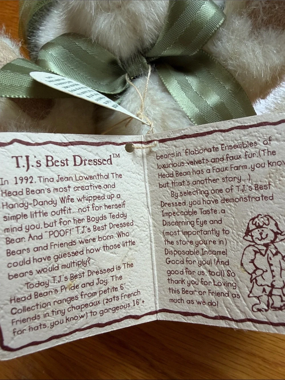 Boyds Bears Mimi Chapeau